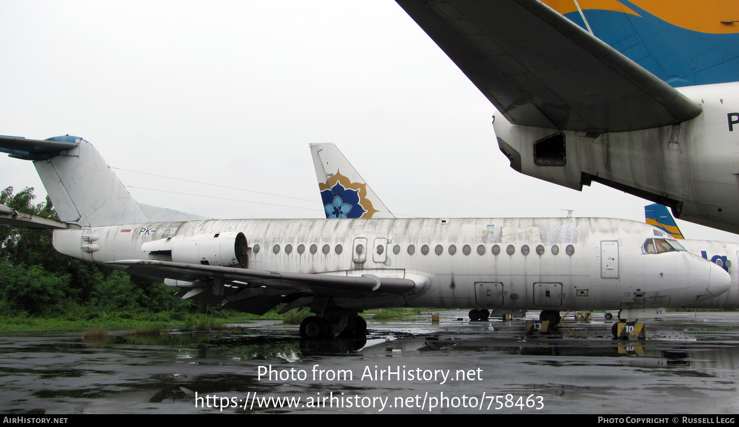 Aircraft Photo of PK-GKY | Fokker F28-4000 Fellowship | AirHistory.net #758463