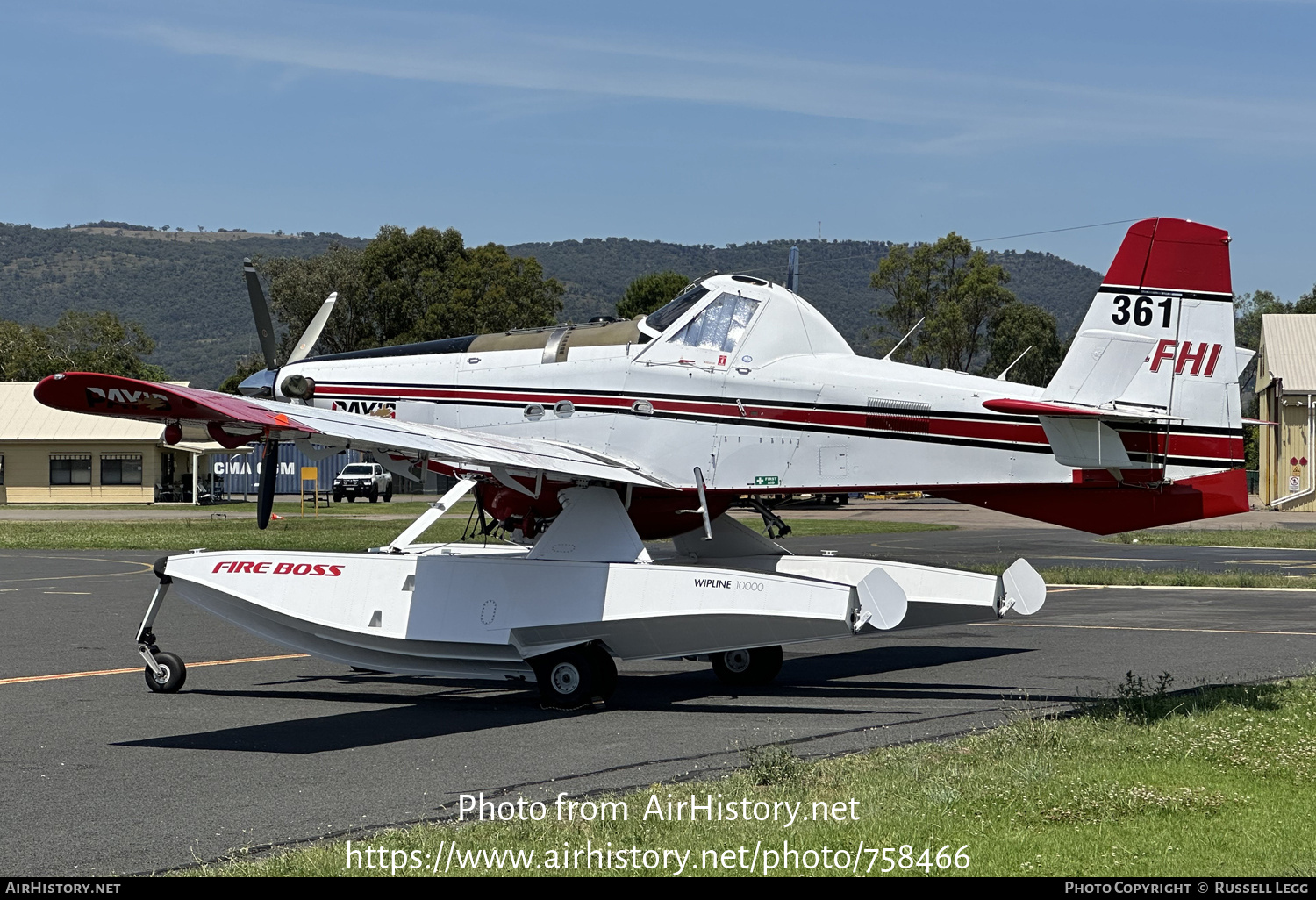 Aircraft Photo of VH-FHI | Air Tractor AT-802F Fire Boss (AT-802A) | Pay's Air Service | AirHistory.net #758466