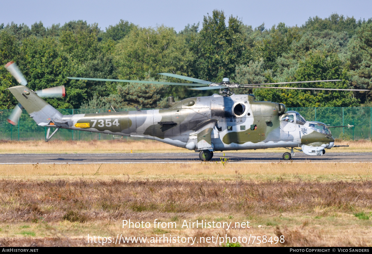 Aircraft Photo of 7354 | Mil Mi-35 | Czechia - Air Force | AirHistory.net #758498