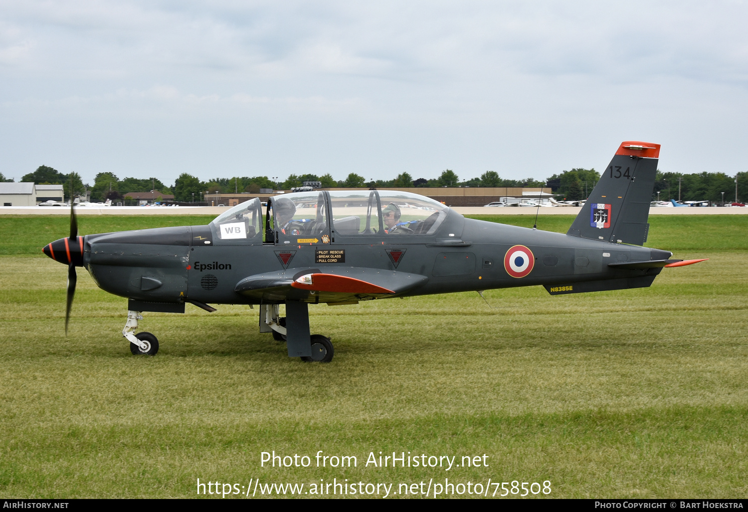 Aircraft Photo of N8385E / 134 | Socata TB-30 Epsilon | France - Air Force | AirHistory.net #758508