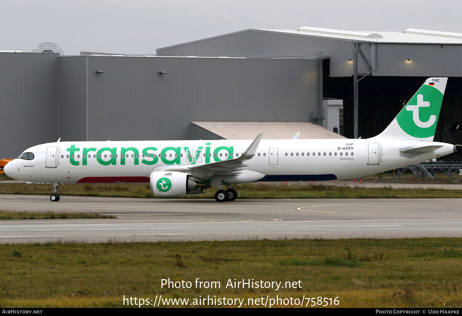 Aircraft Photo of D-AZXV / PH-YHC | Airbus A321-252NX | Transavia | AirHistory.net #758516