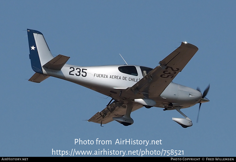 Aircraft Photo of 235 | Cirrus SR-22T | Chile - Air Force | AirHistory.net #758521