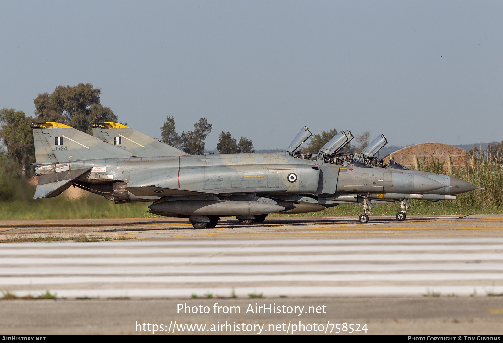 Aircraft Photo of 01524 | McDonnell Douglas F-4E AUP Phantom II | Greece - Air Force | AirHistory.net #758524