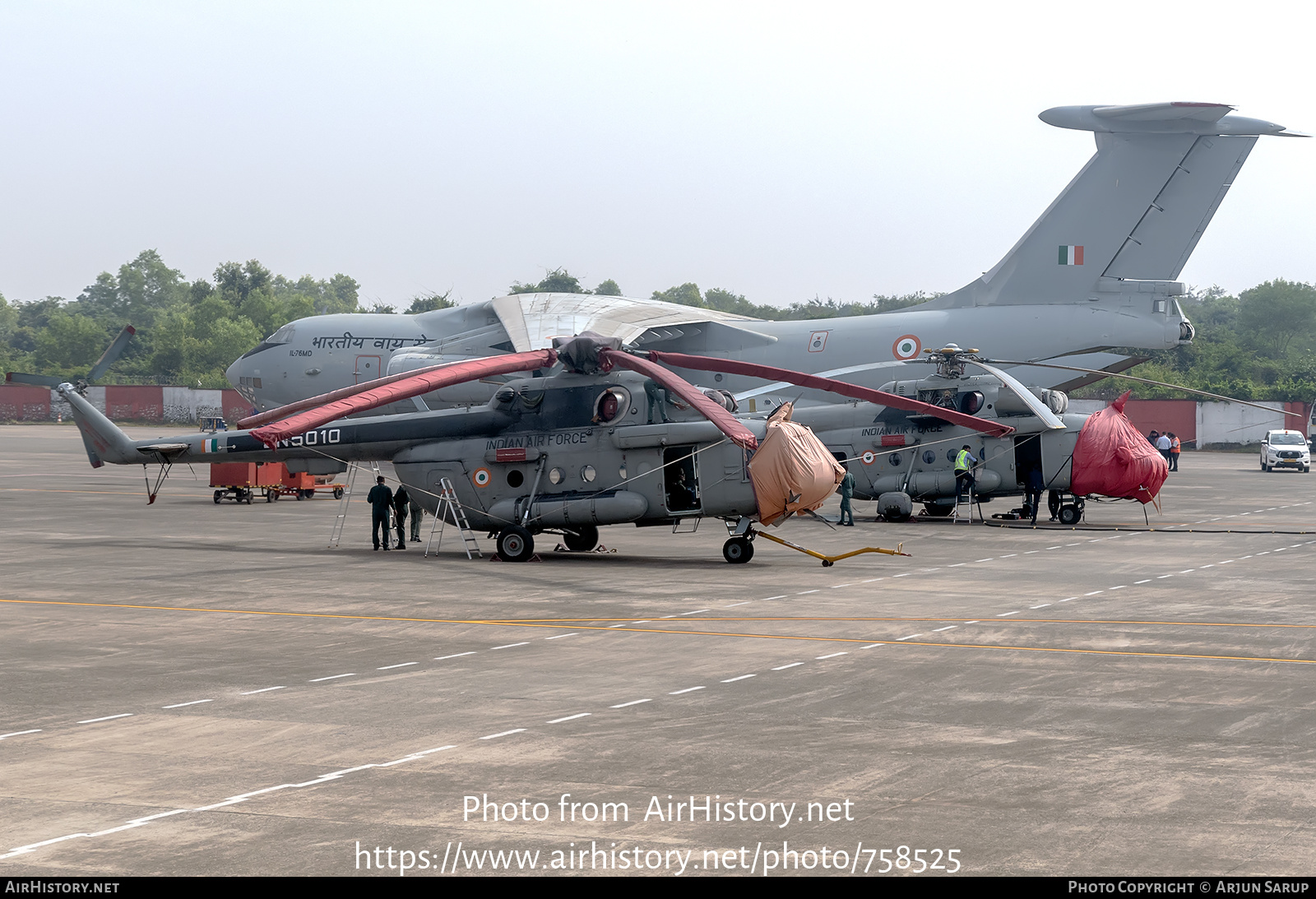 Aircraft Photo of ZN5010 | Mil Mi-17-1V | India - Air Force | AirHistory.net #758525