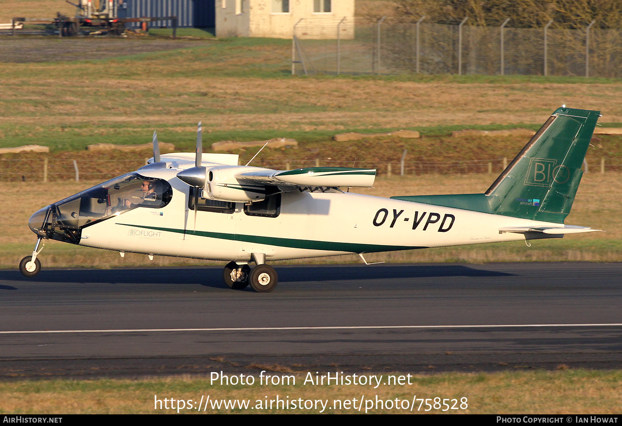 Aircraft Photo of OY-VPD | Vulcanair P-68 Observer 2 | Bioflight | AirHistory.net #758528