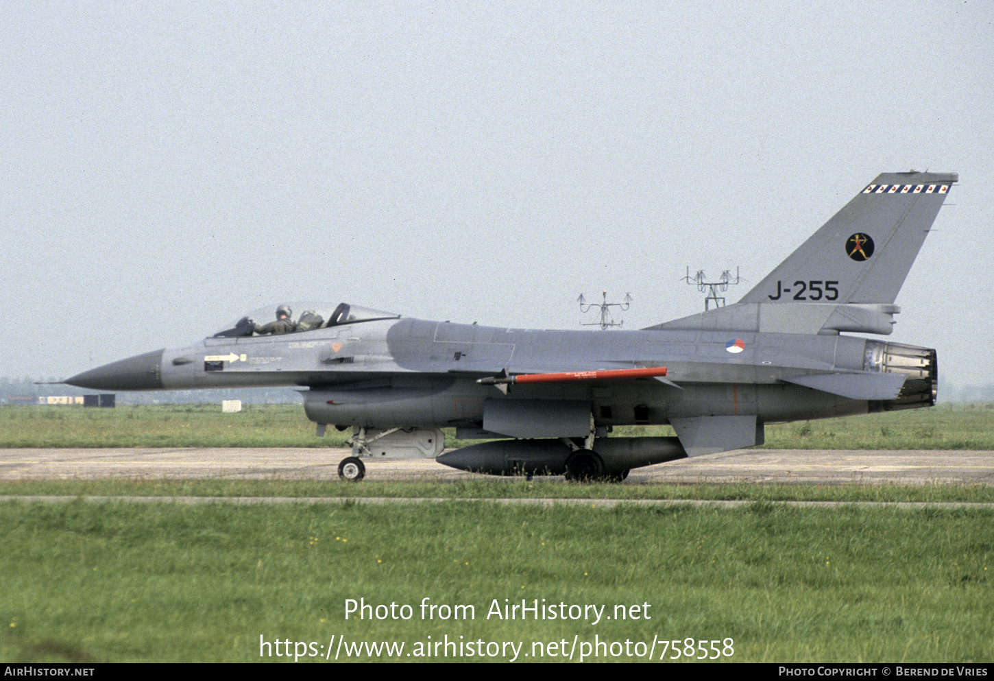 Aircraft Photo of J-255 | General Dynamics F-16A Fighting Falcon | Netherlands - Air Force | AirHistory.net #758558