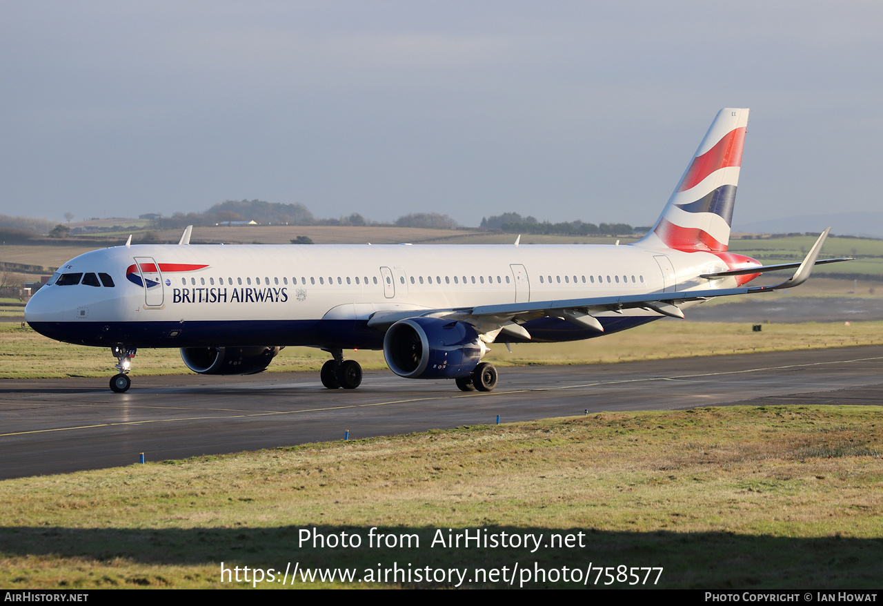 Aircraft Photo of G-TNEE | Airbus A321-251NX | British Airways | AirHistory.net #758577