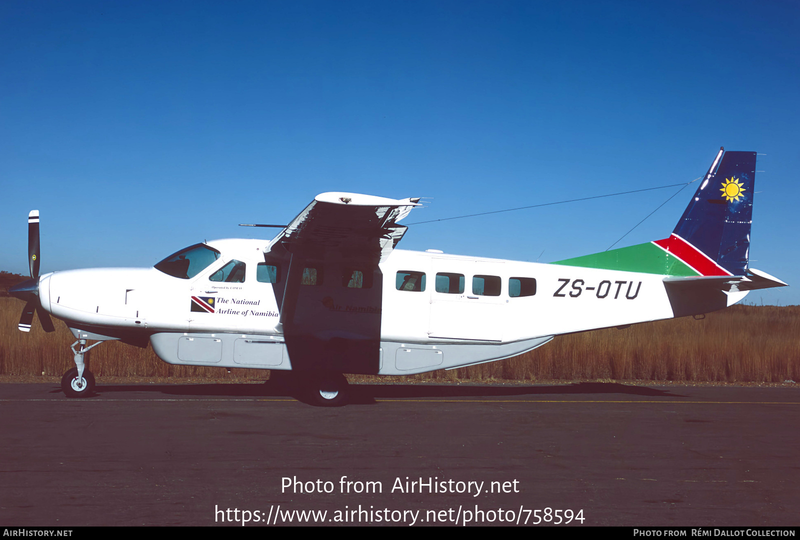 Aircraft Photo of ZS-OTU | Cessna 208B Grand Caravan | Air Namibia | AirHistory.net #758594