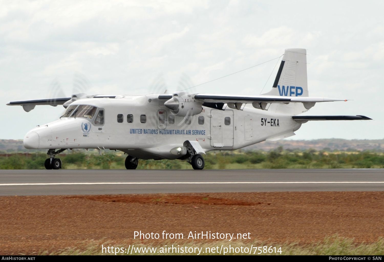 Aircraft Photo of 5Y-EKA | Dornier 228-201 | United Nations Humanitarian Air Service | AirHistory.net #758614