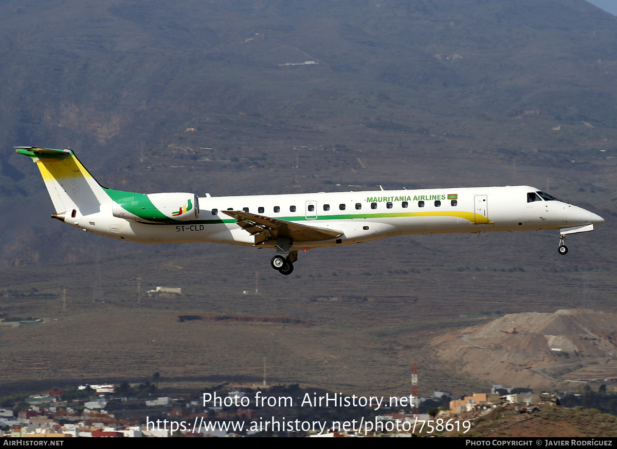 Aircraft Photo of 5T-CLD | Embraer ERJ-145LR (EMB-145LR) | Mauritania Airlines | AirHistory.net #758619