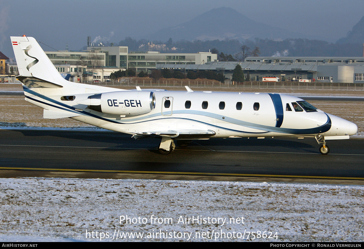 Aircraft Photo of OE-GEH | Cessna 560XL Citation XLS | AirHistory.net #758624