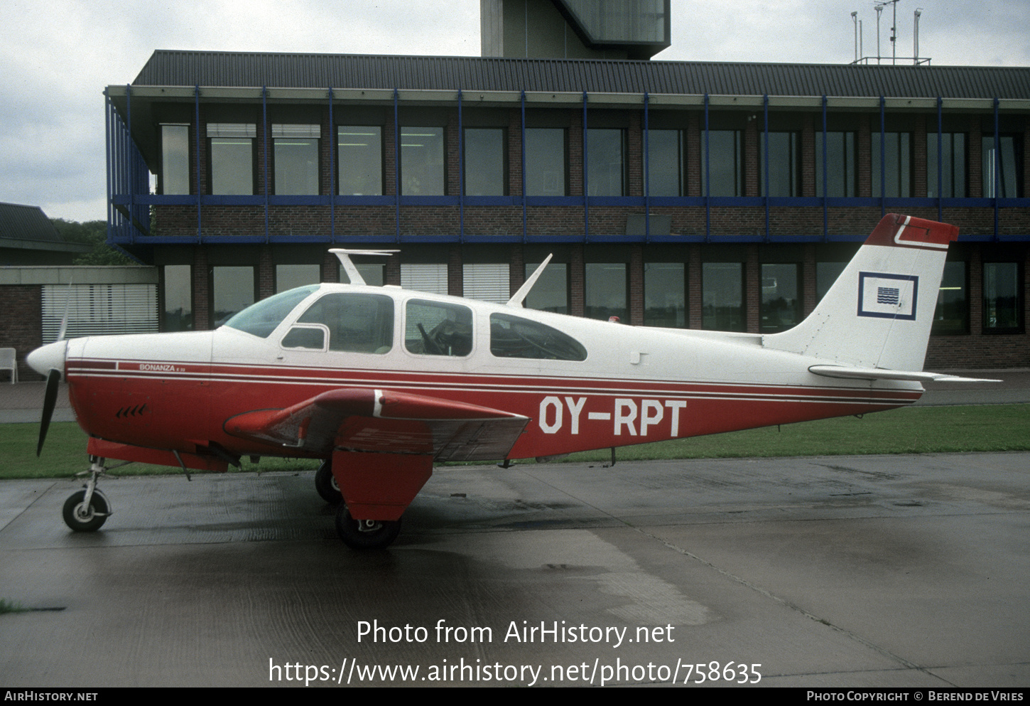 Aircraft Photo of OY-RPT | Beech E33 Bonanza | AirHistory.net #758635