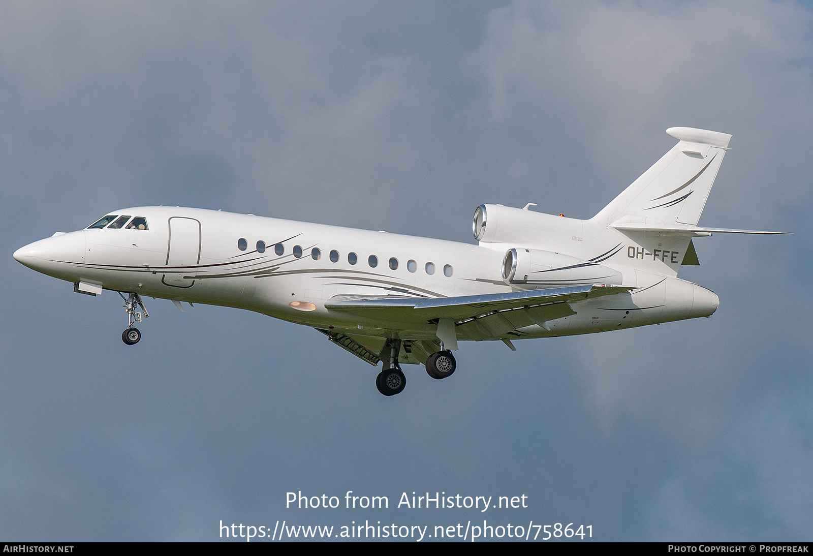 Aircraft Photo of OH-FFE | Dassault Falcon 900EX | AirHistory.net #758641