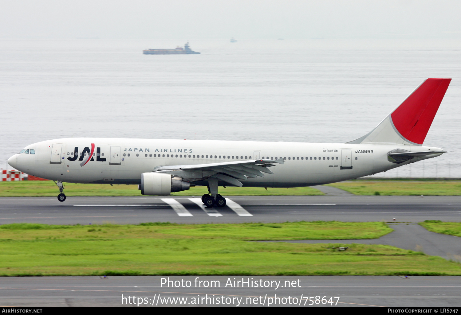 Aircraft Photo of JA8659 | Airbus A300B4-622R | Japan Airlines - JAL | AirHistory.net #758647