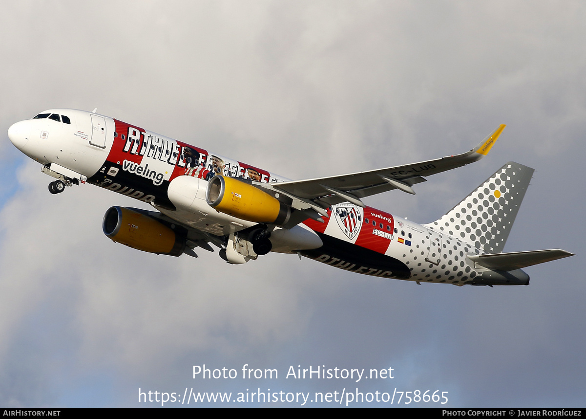 Aircraft Photo of EC-LUO | Airbus A320-232 | Vueling Airlines | AirHistory.net #758665