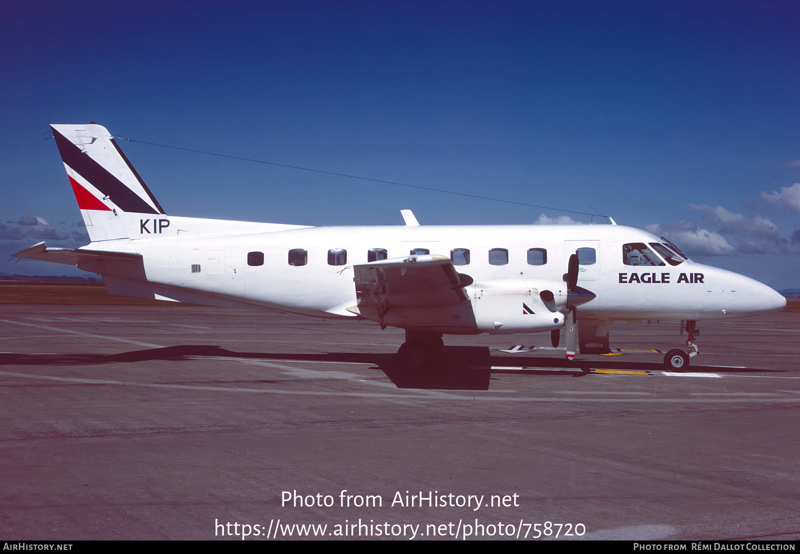 Aircraft Photo of ZK-KIP | Embraer EMB-110P1 Bandeirante | Eagle Airways | AirHistory.net #758720