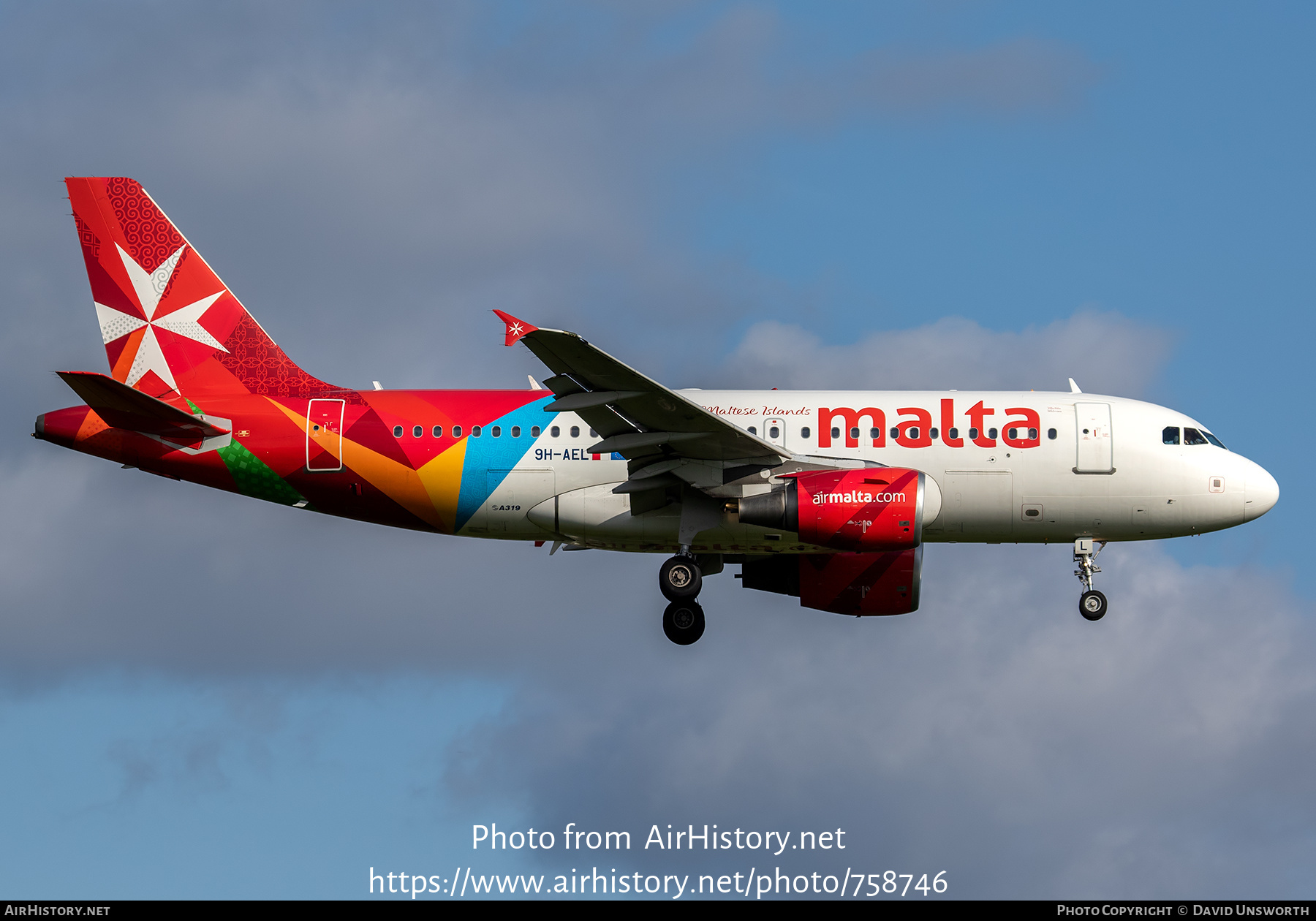 Aircraft Photo of 9H-AEL | Airbus A319-111 | Air Malta | AirHistory.net #758746