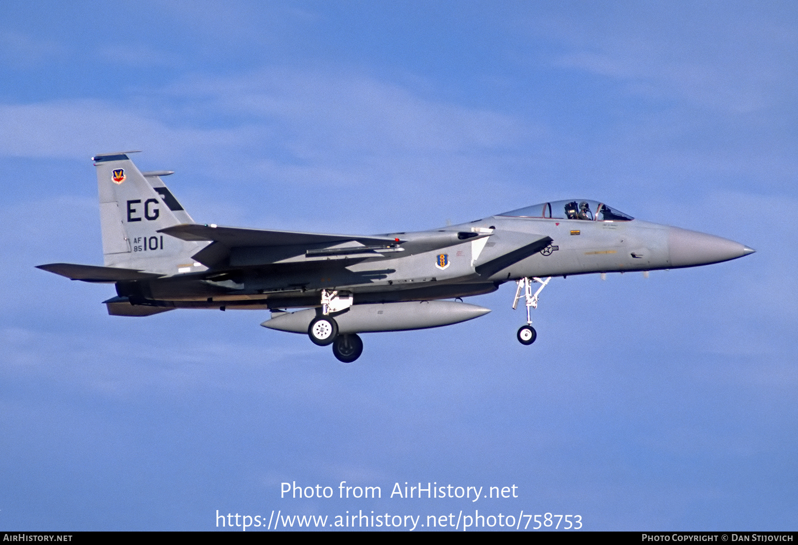 Aircraft Photo of 85-0101 / AF85-101 | McDonnell Douglas F-15C Eagle | USA - Air Force | AirHistory.net #758753