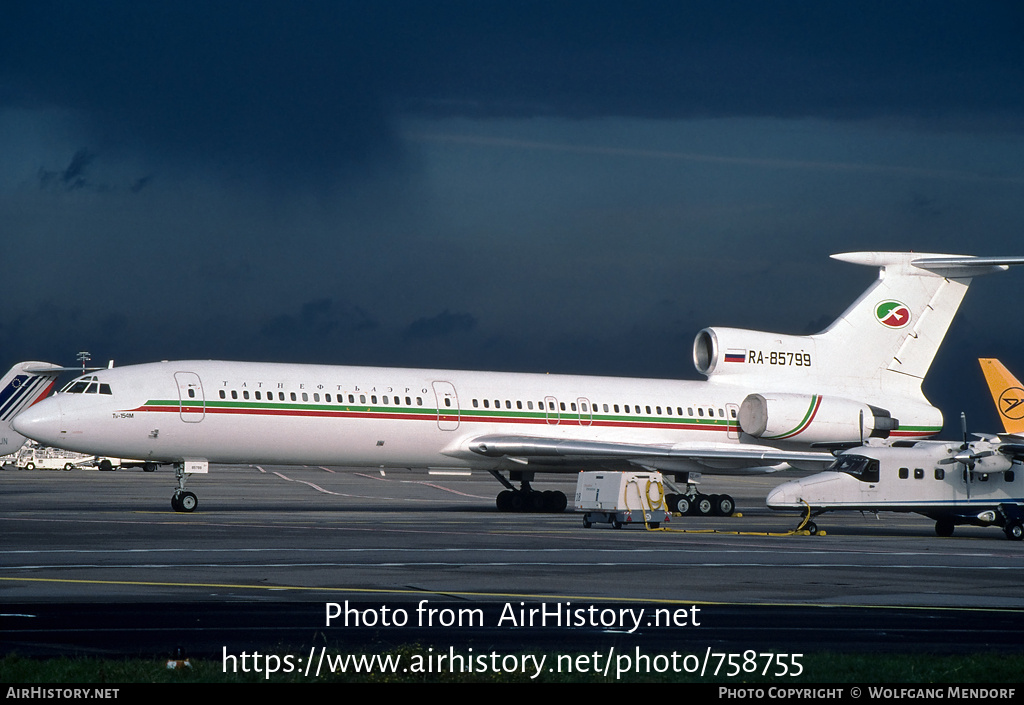 Aircraft Photo of RA-85799 | Tupolev Tu-154M | TatneftAereo | AirHistory.net #758755