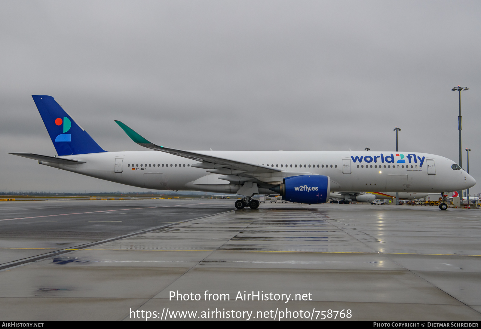 Aircraft Photo of EC-NZF | Airbus A350-941 | World2fly | AirHistory.net #758768