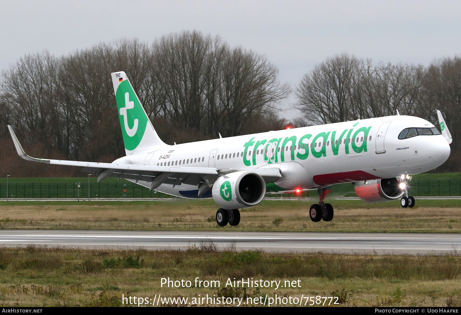 Aircraft Photo of D-AZXV / PH-YHC | Airbus A321-271NX | Transavia | AirHistory.net #758772