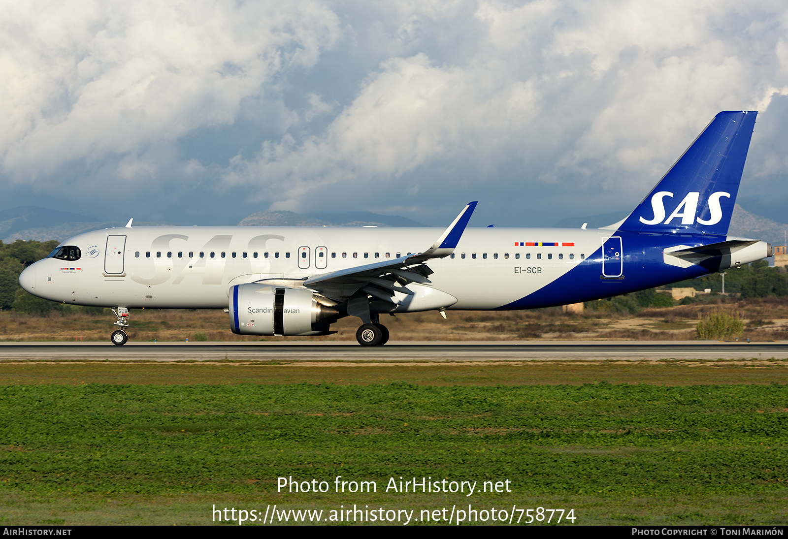 Aircraft Photo of EI-SCB | Airbus A320-251N | Scandinavian Airlines - SAS | AirHistory.net #758774