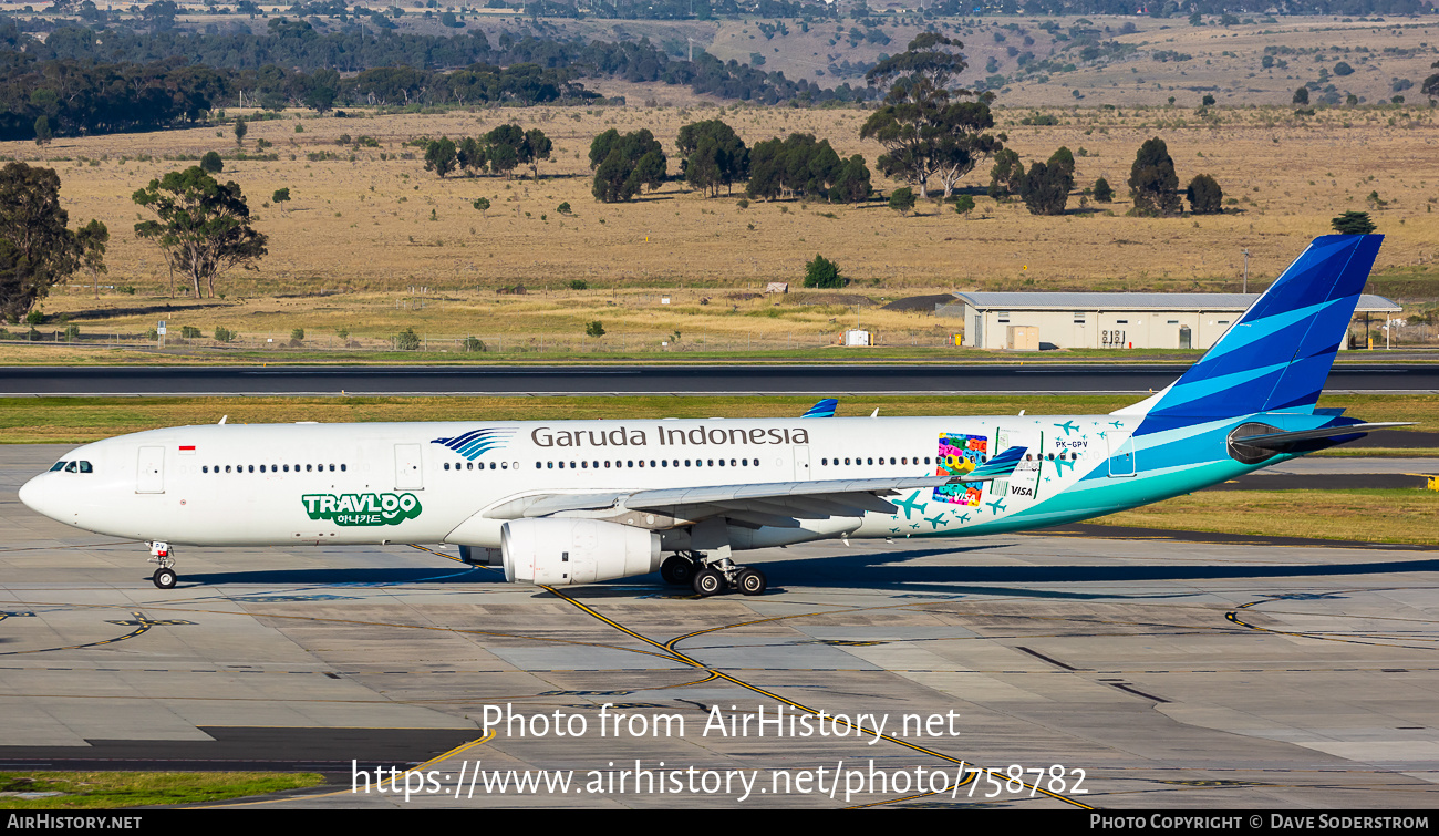 Aircraft Photo of PK-GPV | Airbus A330-343E | Garuda Indonesia | AirHistory.net #758782