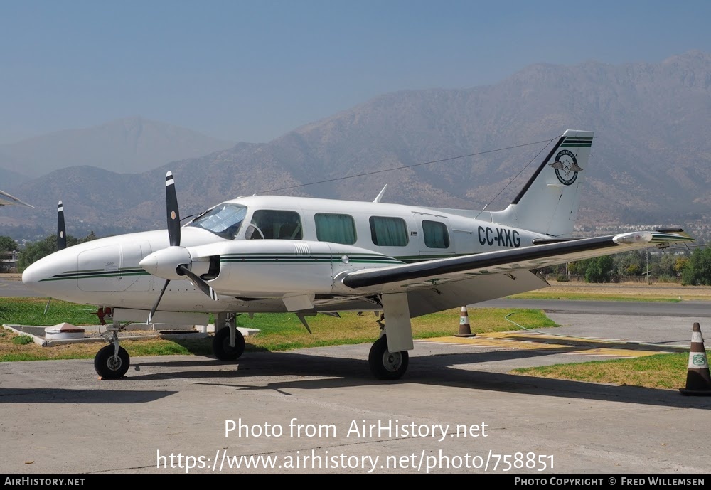 Aircraft Photo of CC-KKG | Piper PA-31-310 Navajo C | Carabineros de Chile | AirHistory.net #758851