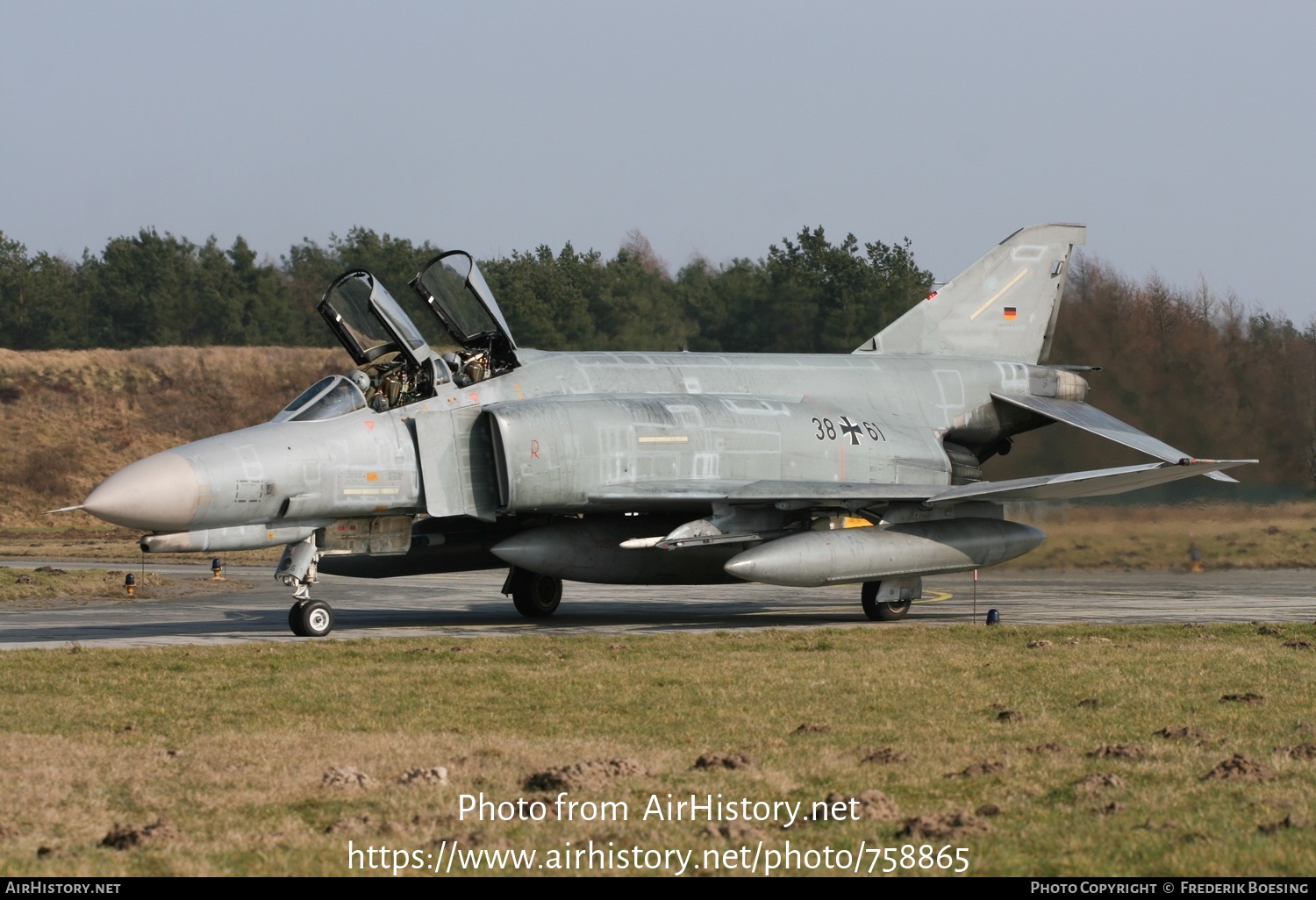 Aircraft Photo of 3861 | McDonnell Douglas F-4F Phantom II | Germany - Air Force | AirHistory.net #758865