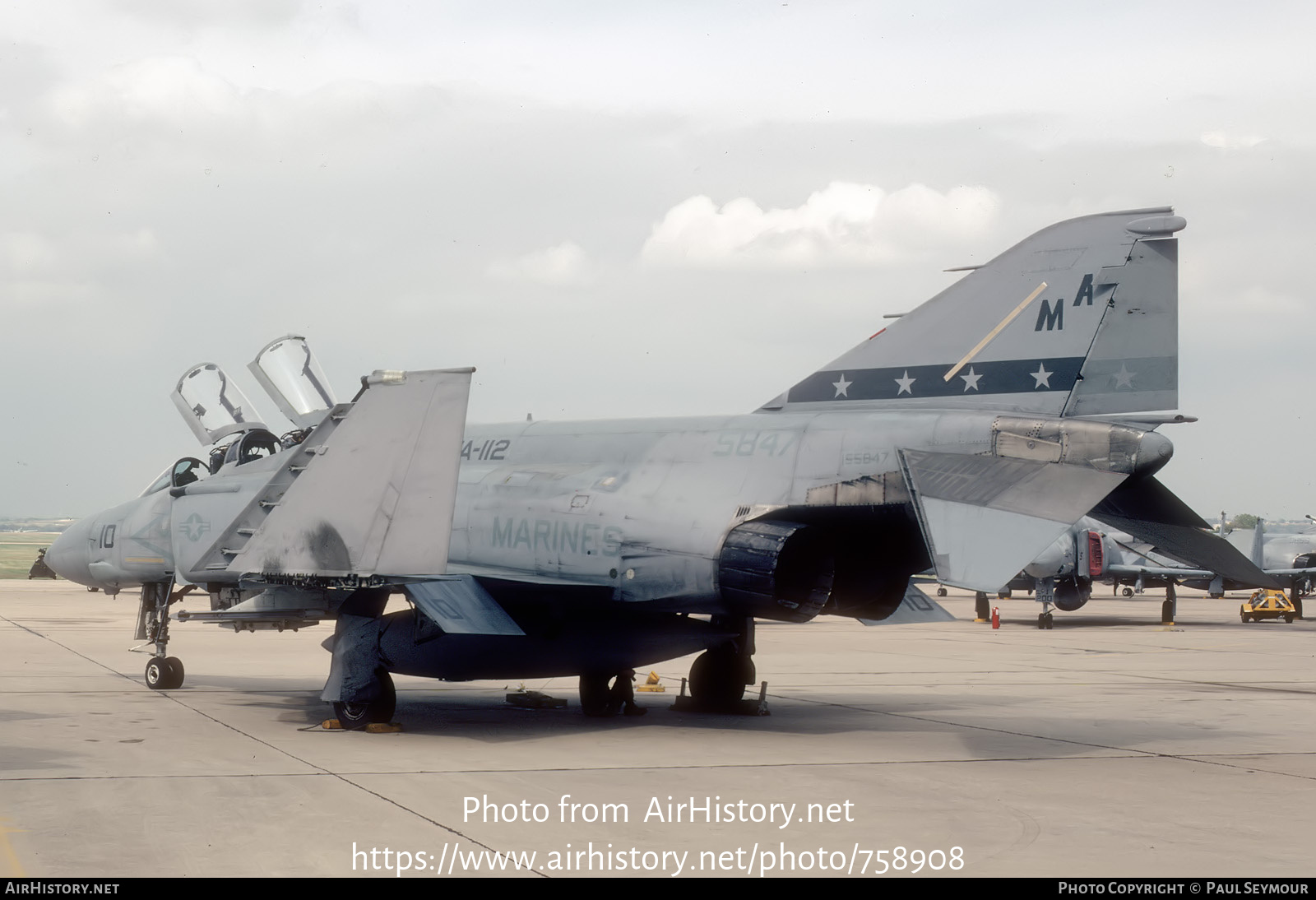 Aircraft Photo of 155847 / 5847 | McDonnell Douglas F-4S Phantom II | USA - Marines | AirHistory.net #758908