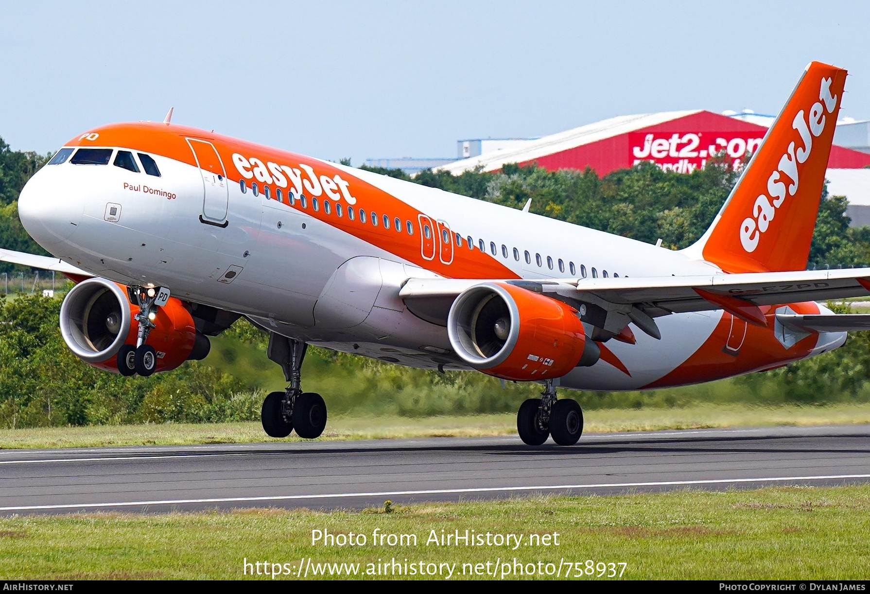 Aircraft Photo of G-EZPD | Airbus A320-214 | EasyJet | AirHistory.net #758937