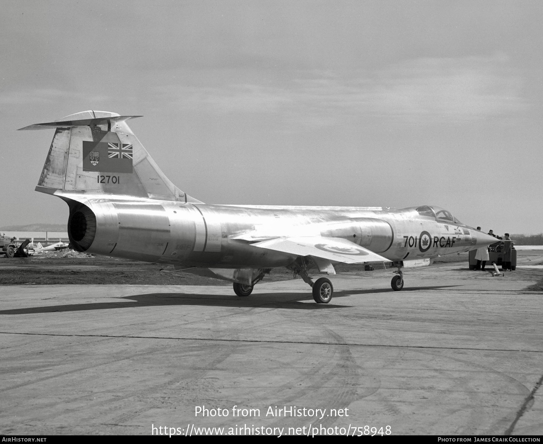 Aircraft Photo of 12701 | Canadair CF-104 Starfighter | Canada - Air Force | AirHistory.net #758948