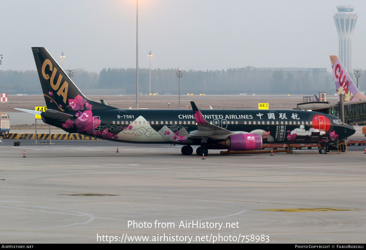 Aircraft Photo of B-7561 | Boeing 737-89P | China United Airlines - CUA | AirHistory.net #758983