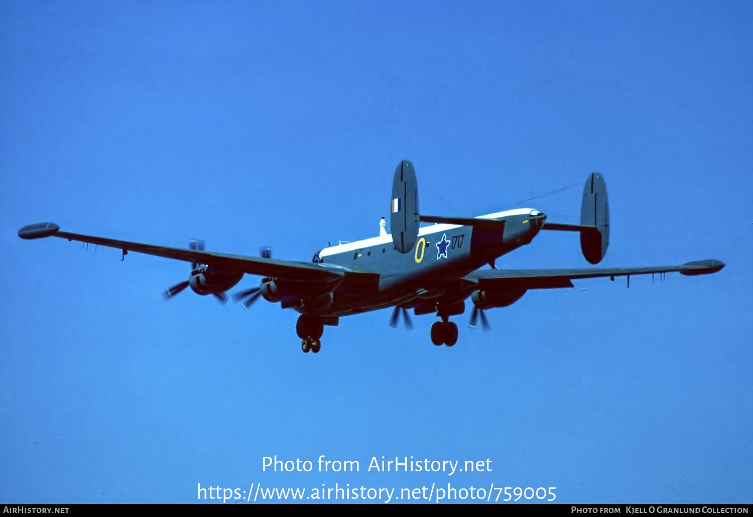 Aircraft Photo of 1717 | Avro 716 Shackleton MR3 | South Africa - Air Force | AirHistory.net #759005