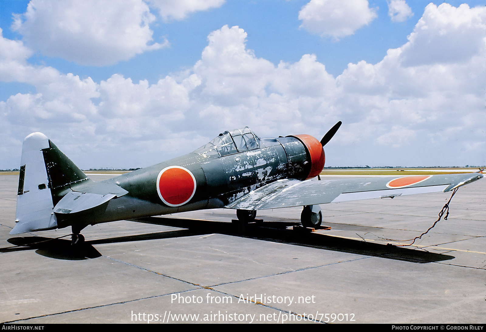 Aircraft Photo of N11171 | North American T-6 / A6M Zero (mod) | Confederate Air Force | Japan - Navy | AirHistory.net #759012