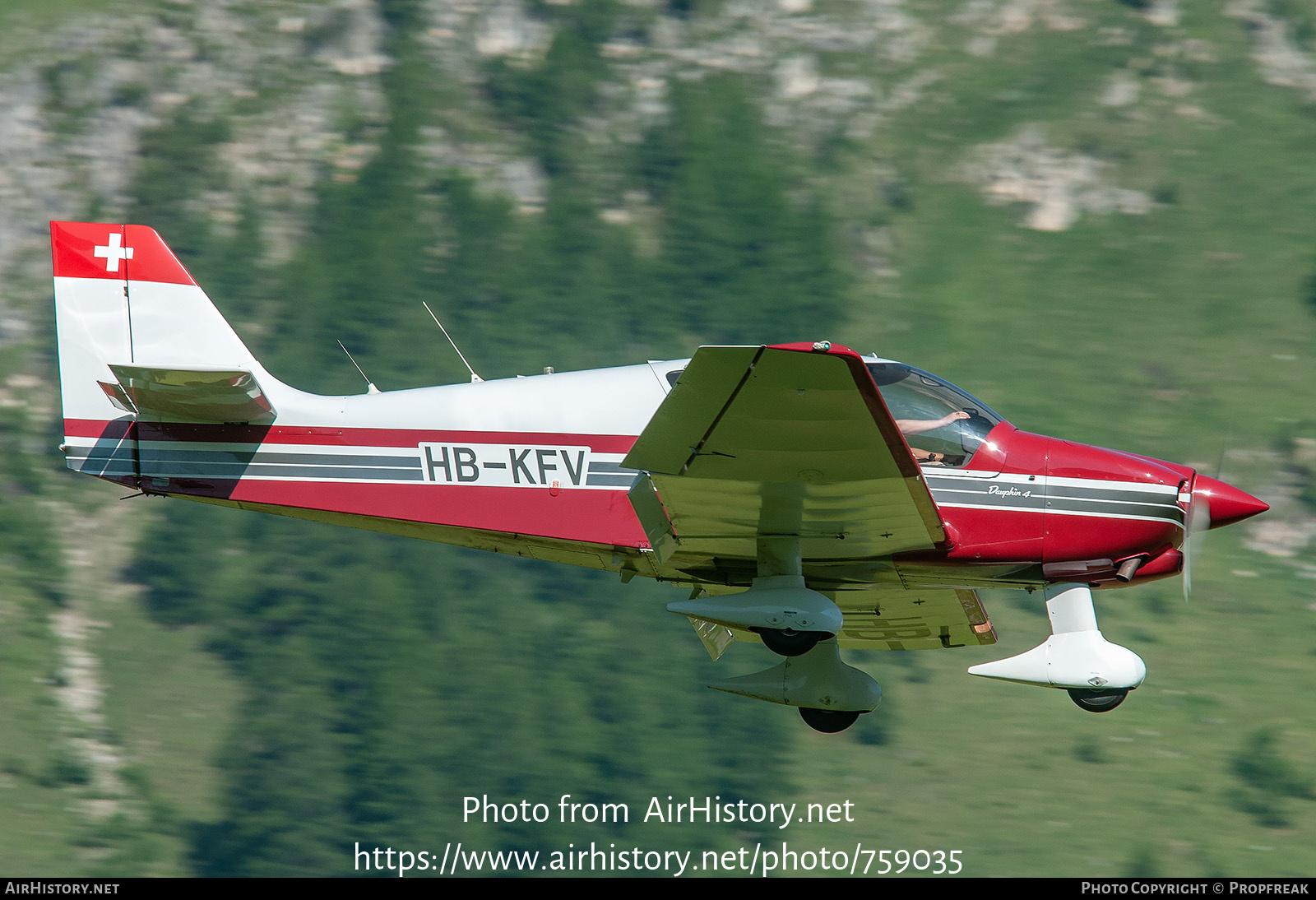 Aircraft Photo of HB-KFV | Robin DR-400-140B Dauphin 4 | AirHistory.net #759035