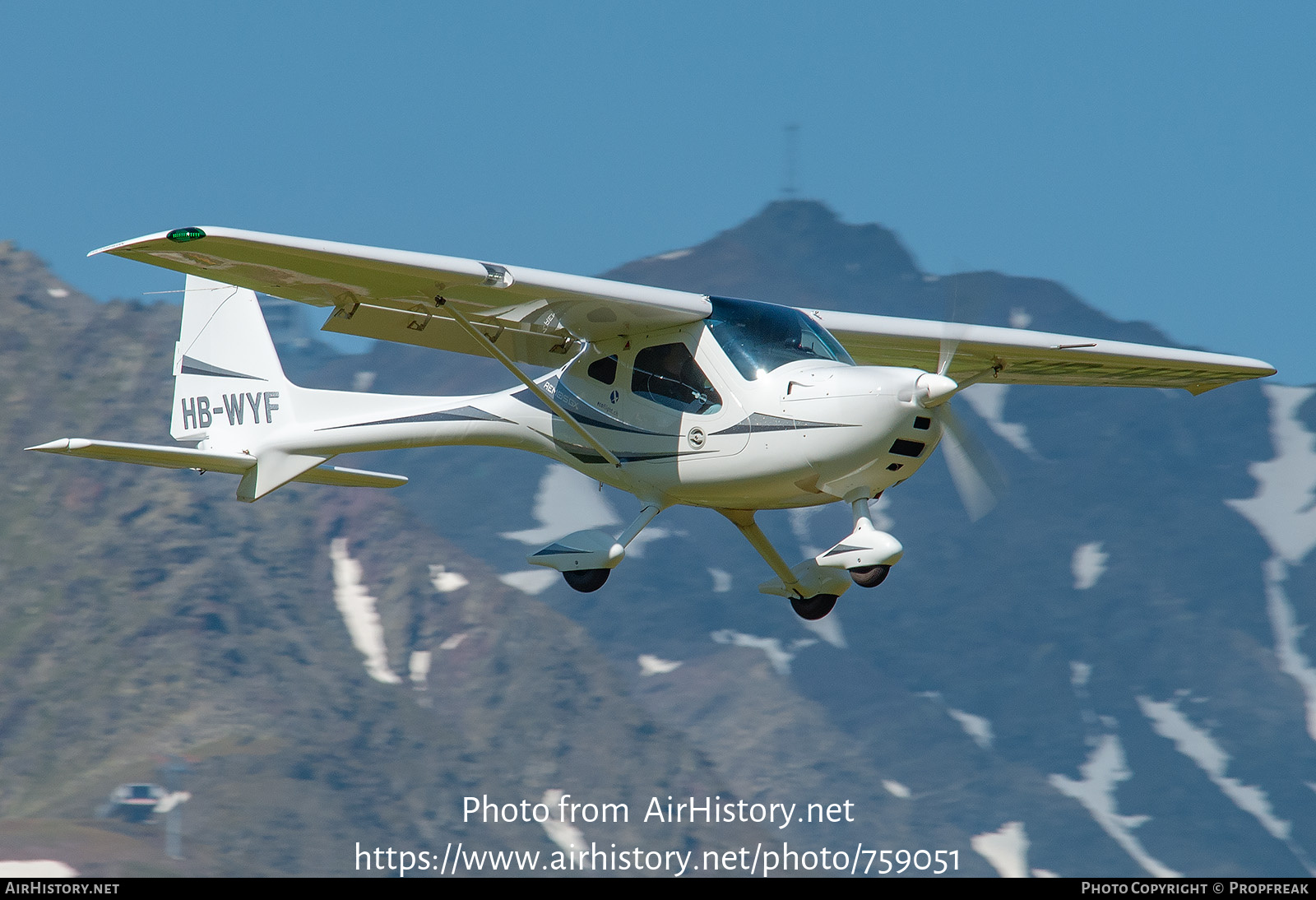 Aircraft Photo of HB-WYF | Remos GX | AirHistory.net #759051