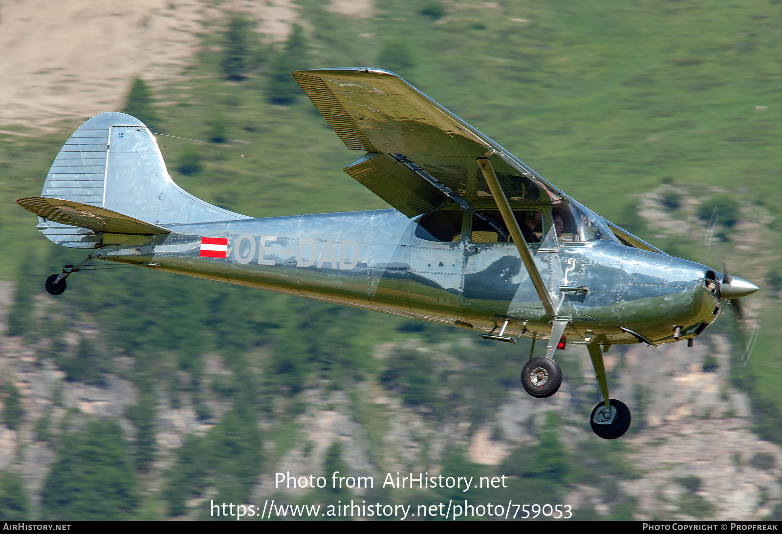 Aircraft Photo of OE-DAD | Cessna 170B | AirHistory.net #759053