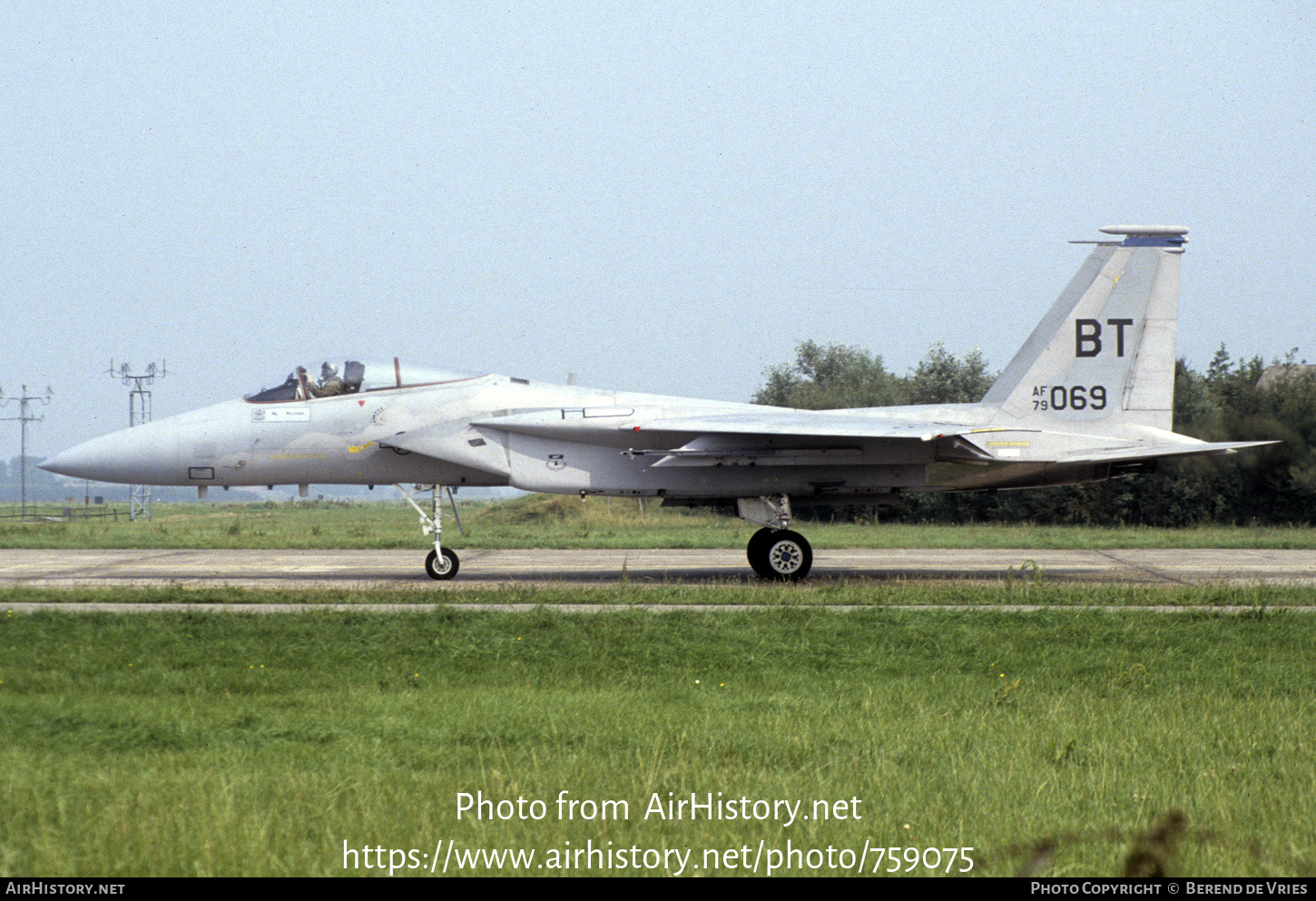 Aircraft Photo of 79-0069 / AF79-069 | McDonnell Douglas F-15C Eagle | USA - Air Force | AirHistory.net #759075