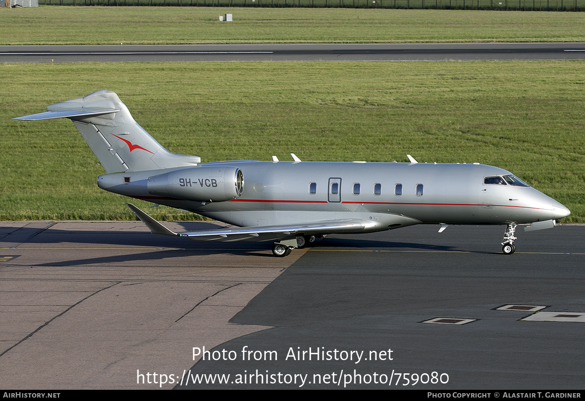 Aircraft Photo of 9H-VCB | Bombardier Challenger 350 (BD-100-1A10) | VistaJet | AirHistory.net #759080