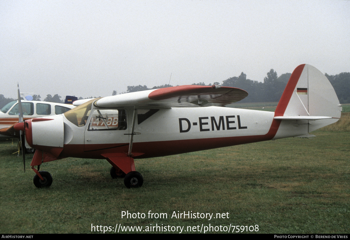 Aircraft Photo of D-EMEL / 9709 | Sportavia Pützer Elster B | AirHistory.net #759108