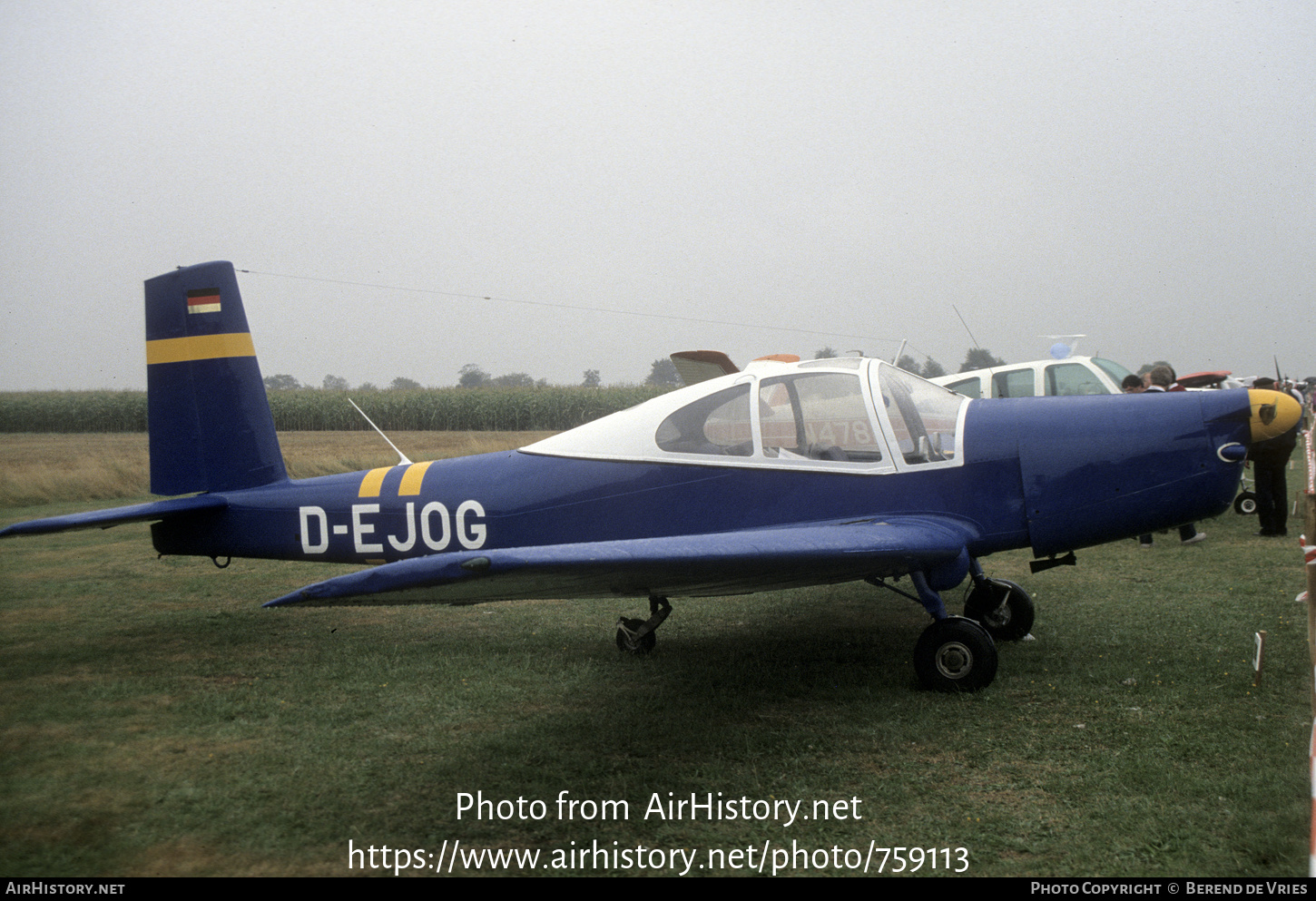 Aircraft Photo of D-EJOG | Orličan L-40 Meta Sokol | AirHistory.net #759113