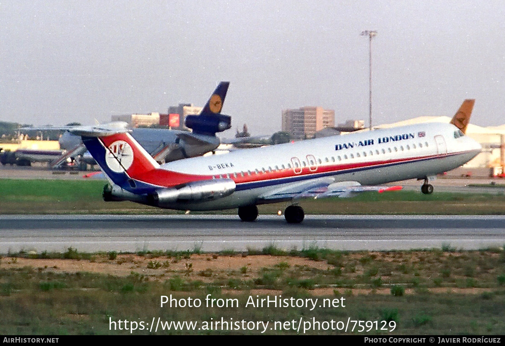 Aircraft Photo of G-BEKA | BAC 111-520FN One-Eleven | Dan-Air London | AirHistory.net #759129