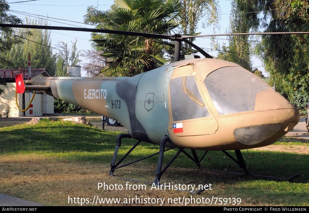 Aircraft Photo of H-173 | Enstrom 280FX Shark | Chile - Army | AirHistory.net #759139