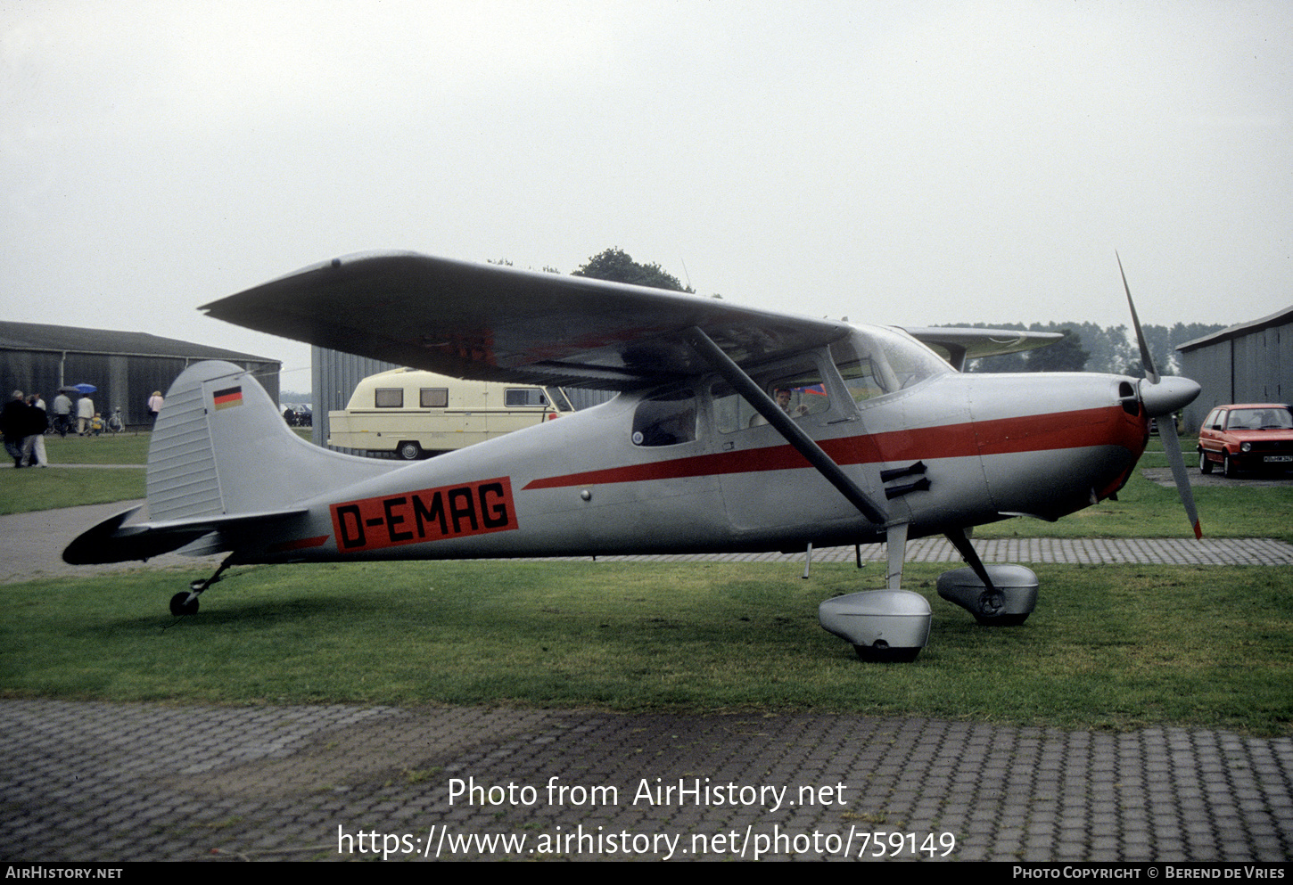 Aircraft Photo of D-EMAG | Cessna 170B | AirHistory.net #759149