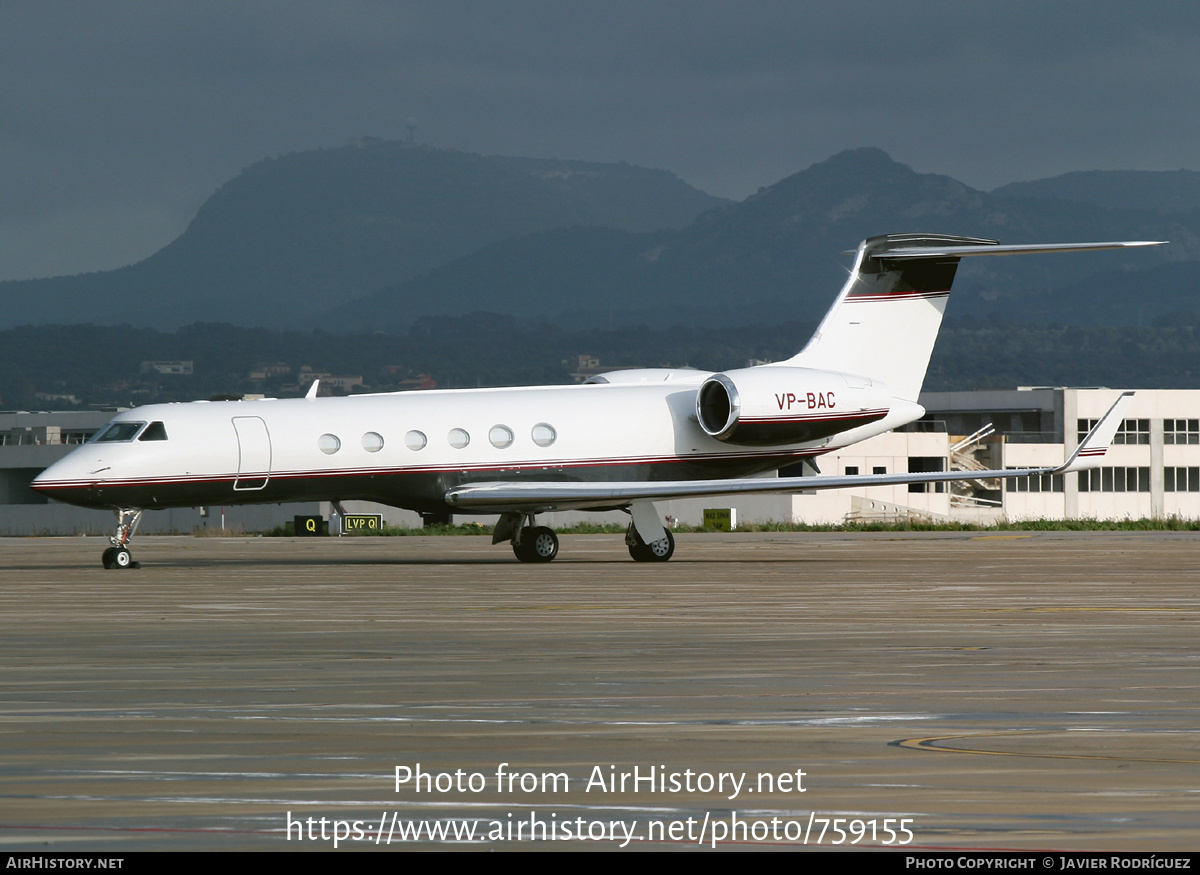 Aircraft Photo of VP-BAC | Gulfstream Aerospace G-V Gulfstream V | AirHistory.net #759155