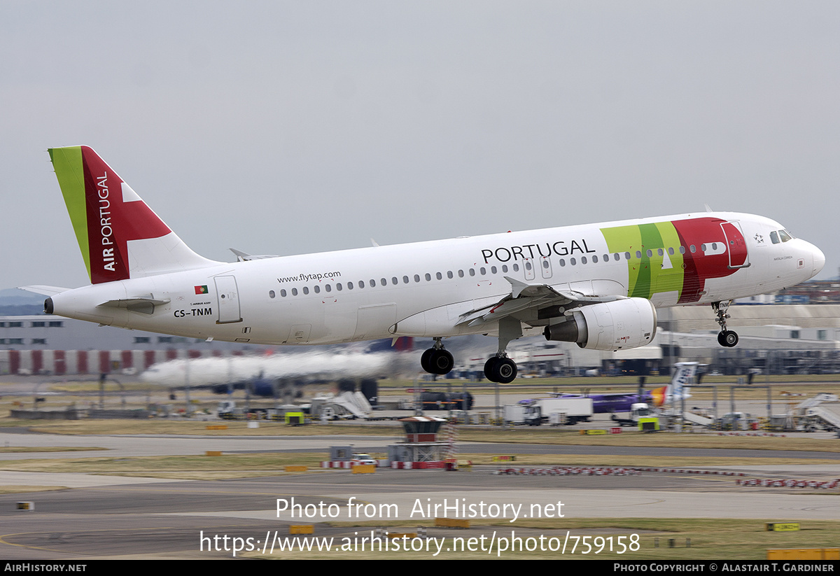 Aircraft Photo of CS-TNM | Airbus A320-214 | TAP Portugal | AirHistory.net #759158