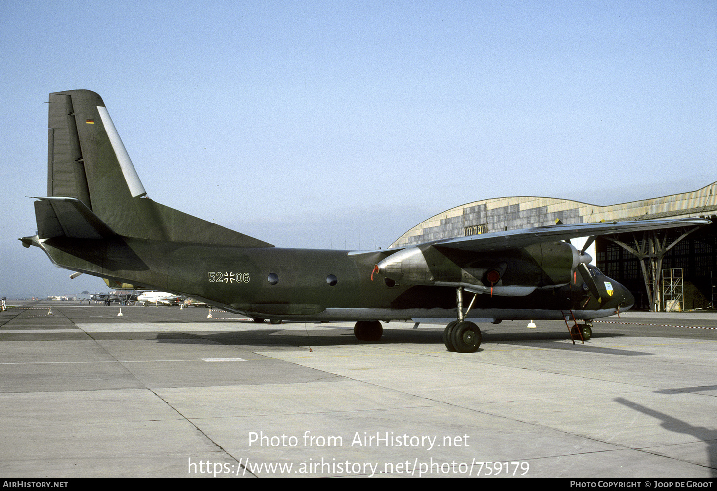 Aircraft Photo of 5206 | Antonov An-26T | Germany - Air Force | AirHistory.net #759179