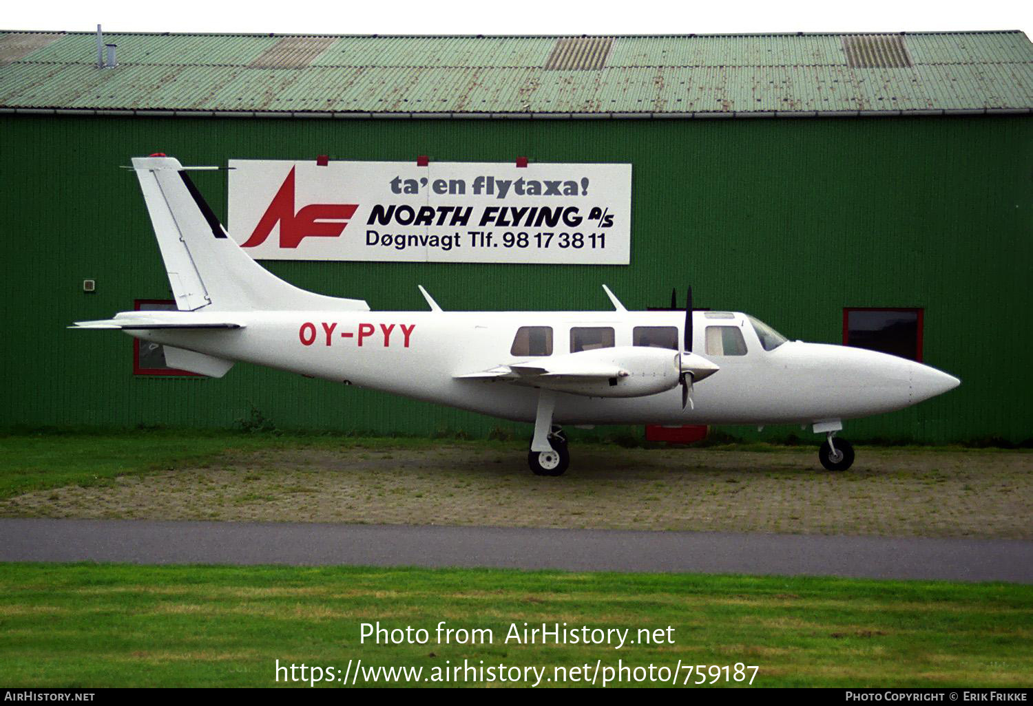 Aircraft Photo of OY-PYY | Piper PA-60-601P Aerostar | AirHistory.net #759187