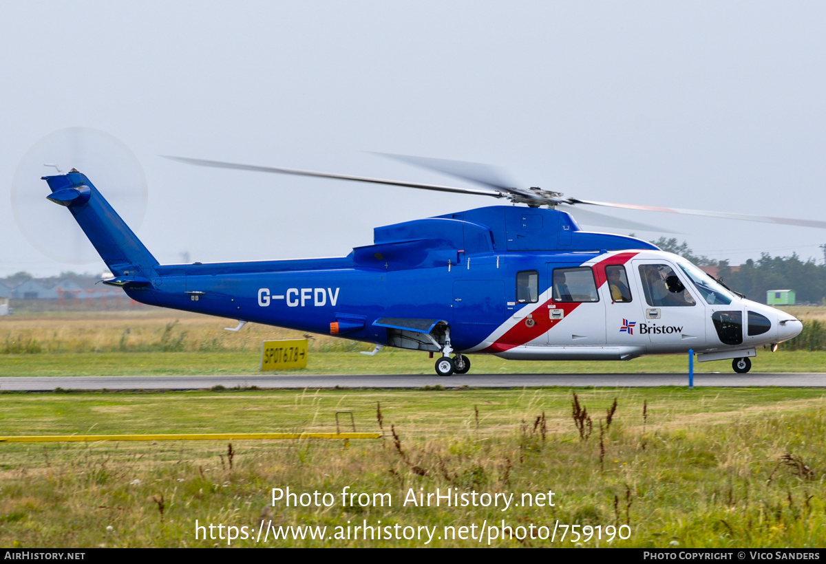 Aircraft Photo of G-CFDV | Sikorsky S-76C | Bristow Helicopters | AirHistory.net #759190